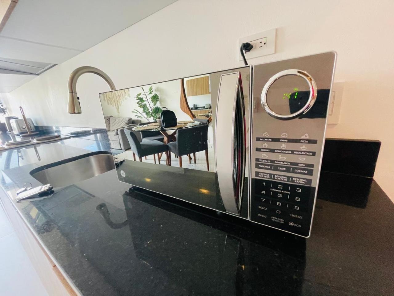 Big, Modern And Beautiful Beach Apartament 1Br Ocean View Плая дел Кармен Екстериор снимка