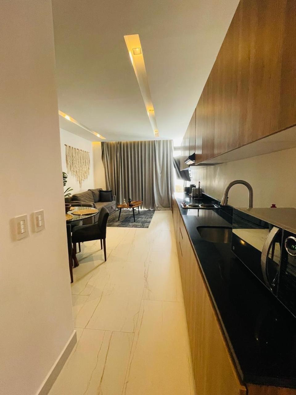 Big, Modern And Beautiful Beach Apartament 1Br Ocean View Плая дел Кармен Екстериор снимка