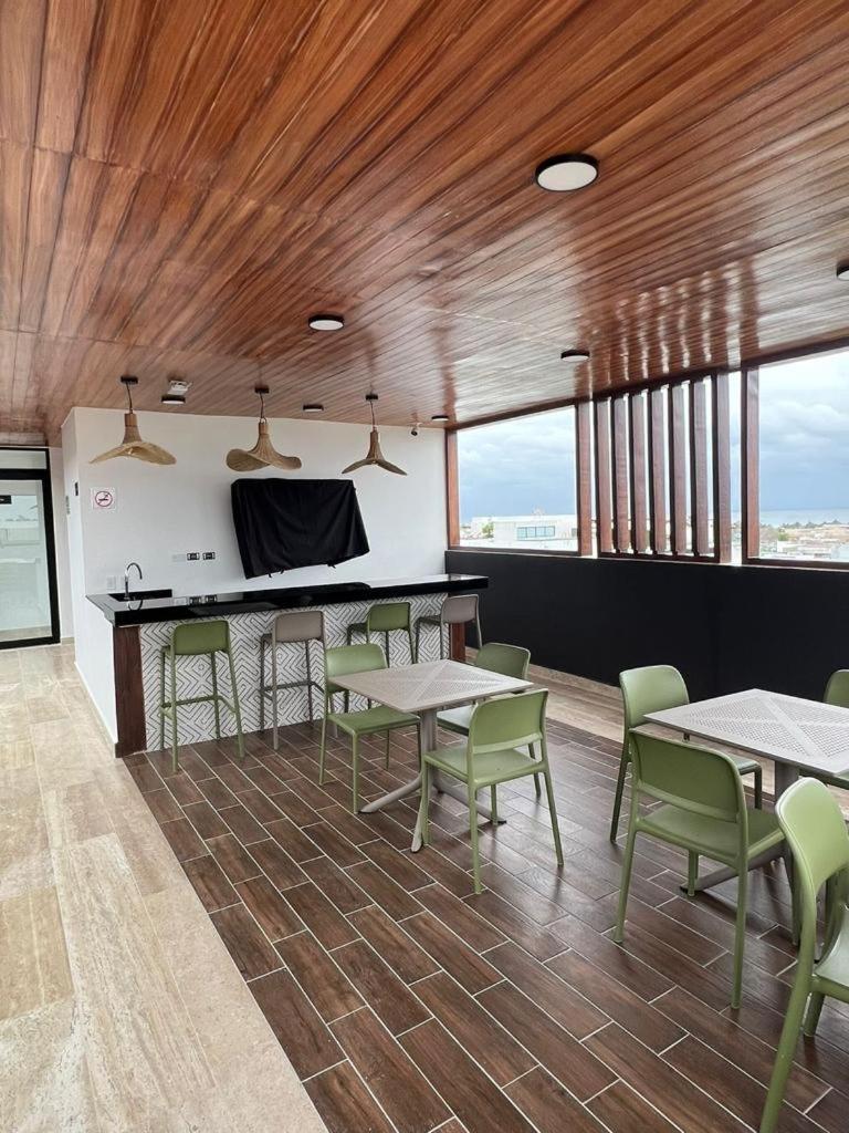 Big, Modern And Beautiful Beach Apartament 1Br Ocean View Плая дел Кармен Екстериор снимка