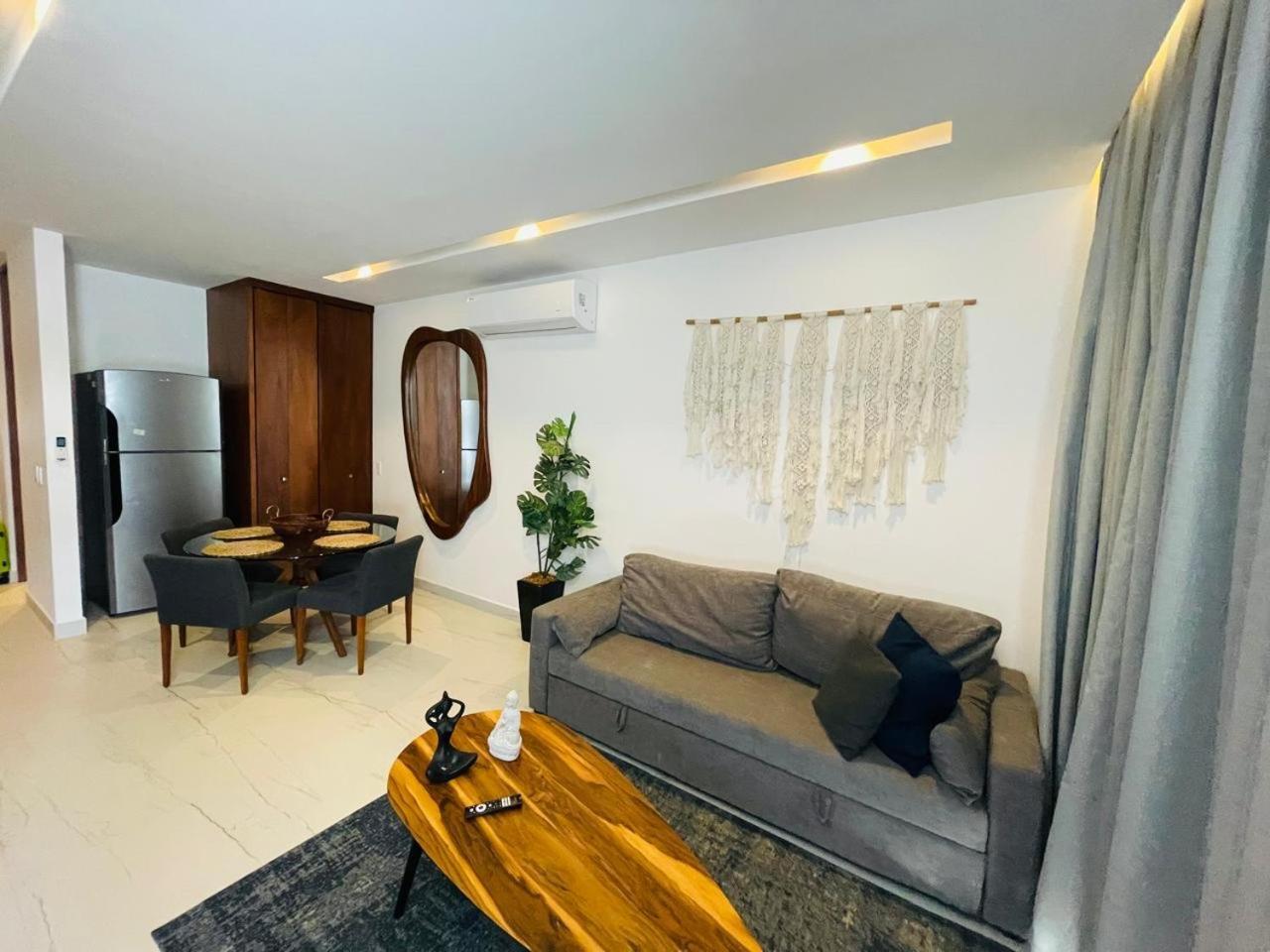 Big, Modern And Beautiful Beach Apartament 1Br Ocean View Плая дел Кармен Екстериор снимка